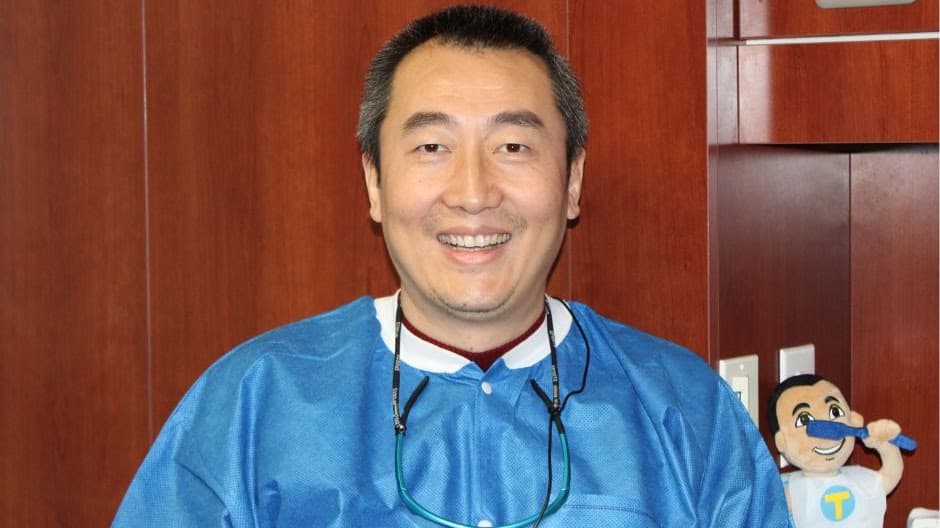 Dr. Yanliang Wang in the clinic